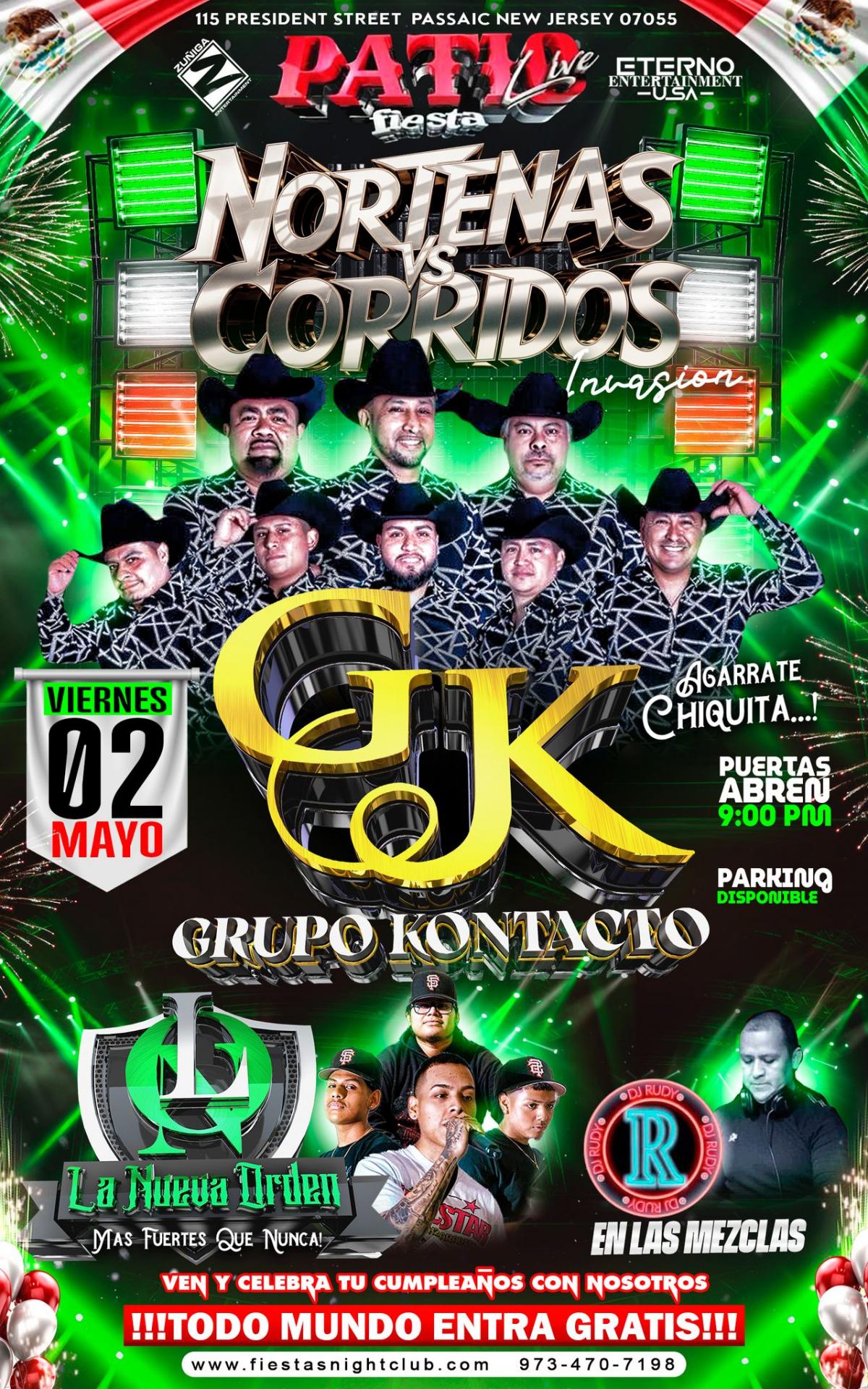 GRUPO KONTACTO, LA NUEVA ORDEN, DJ RUDY