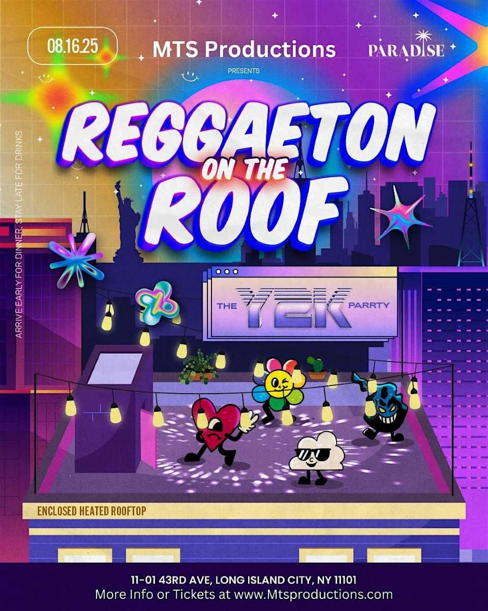Reggaeton on the Roof – The Y2K Party | Lost in Paradise Rooftop | Aug 16