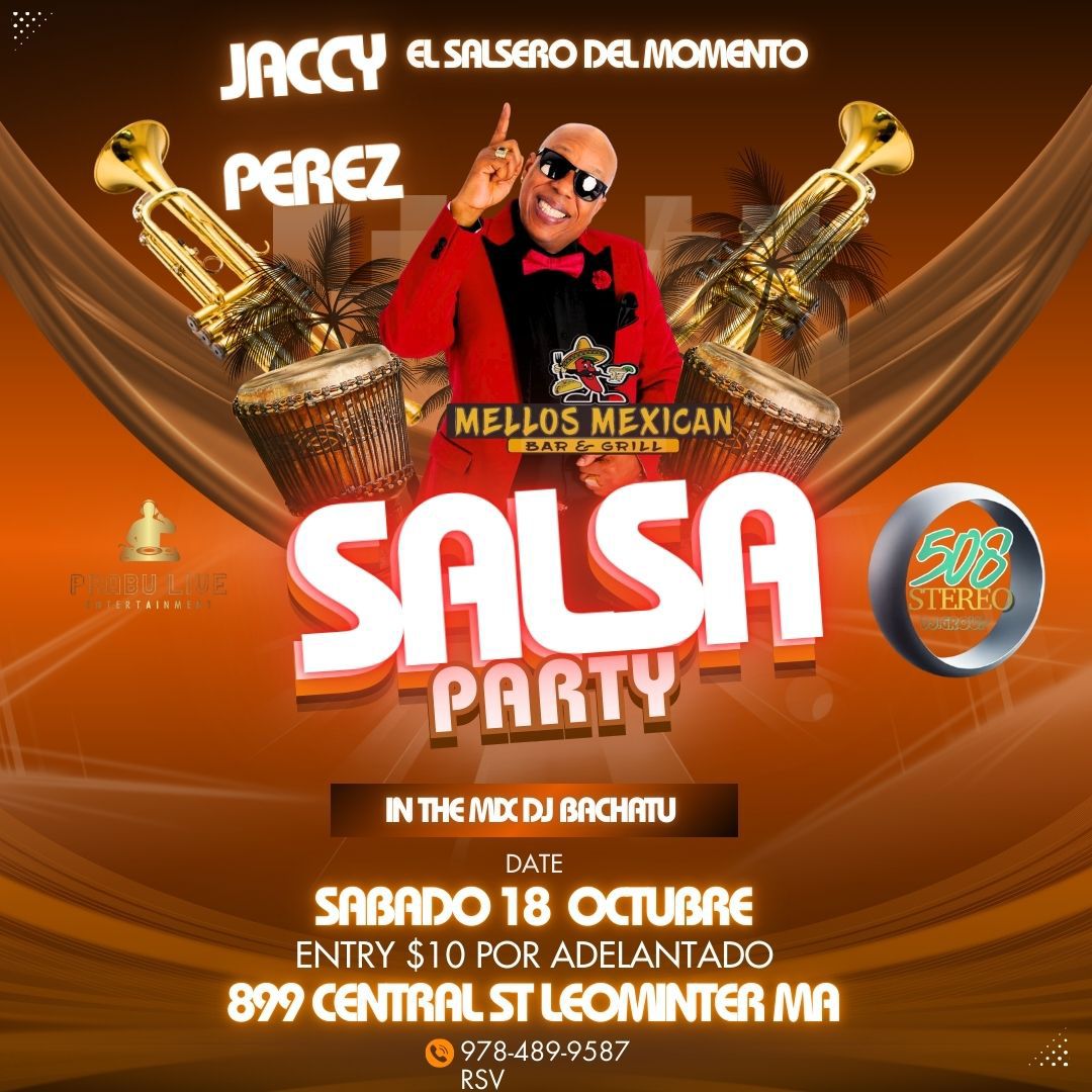 JACCY PEREZ EL SALSERO DEL MOMENTO - SALSA PARTY