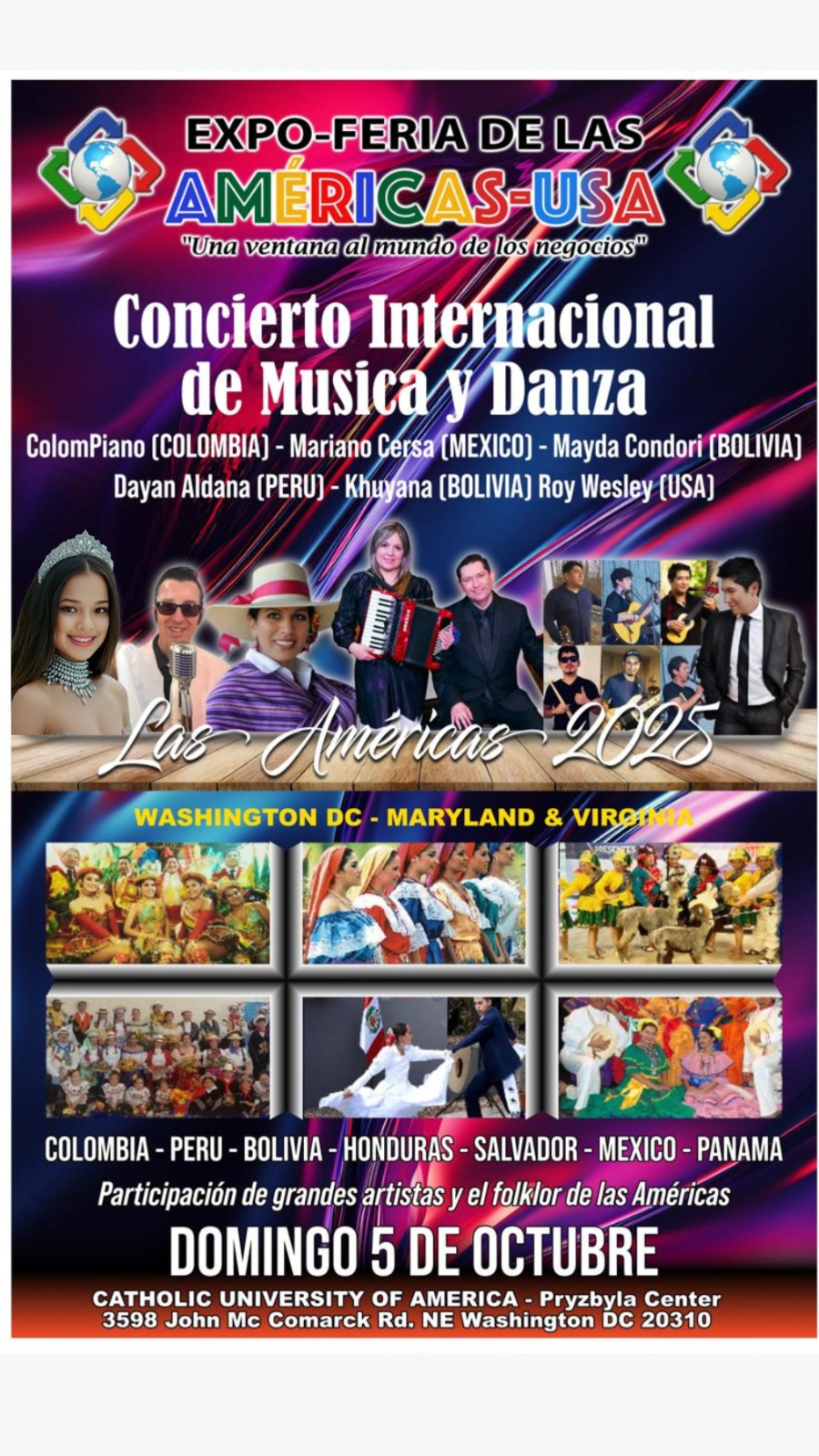 CONCIERTO INTERNACIONAL DE MUSICA Y DANZA