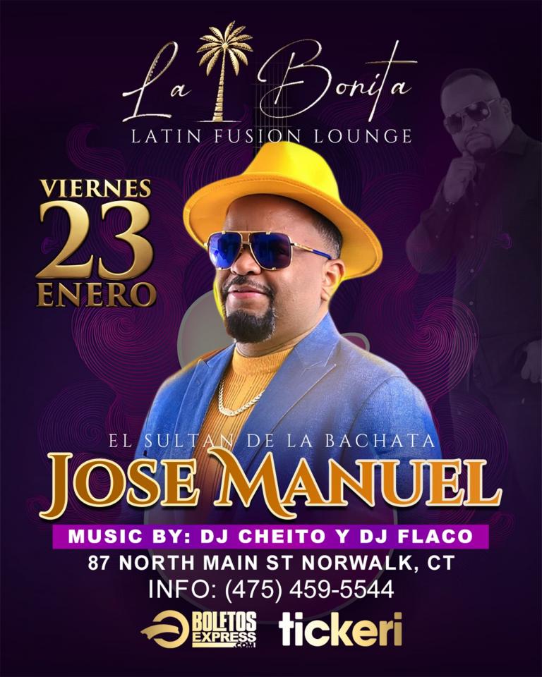 JOSE MANUEL  “EL SULTAN DE LA BACHATA”