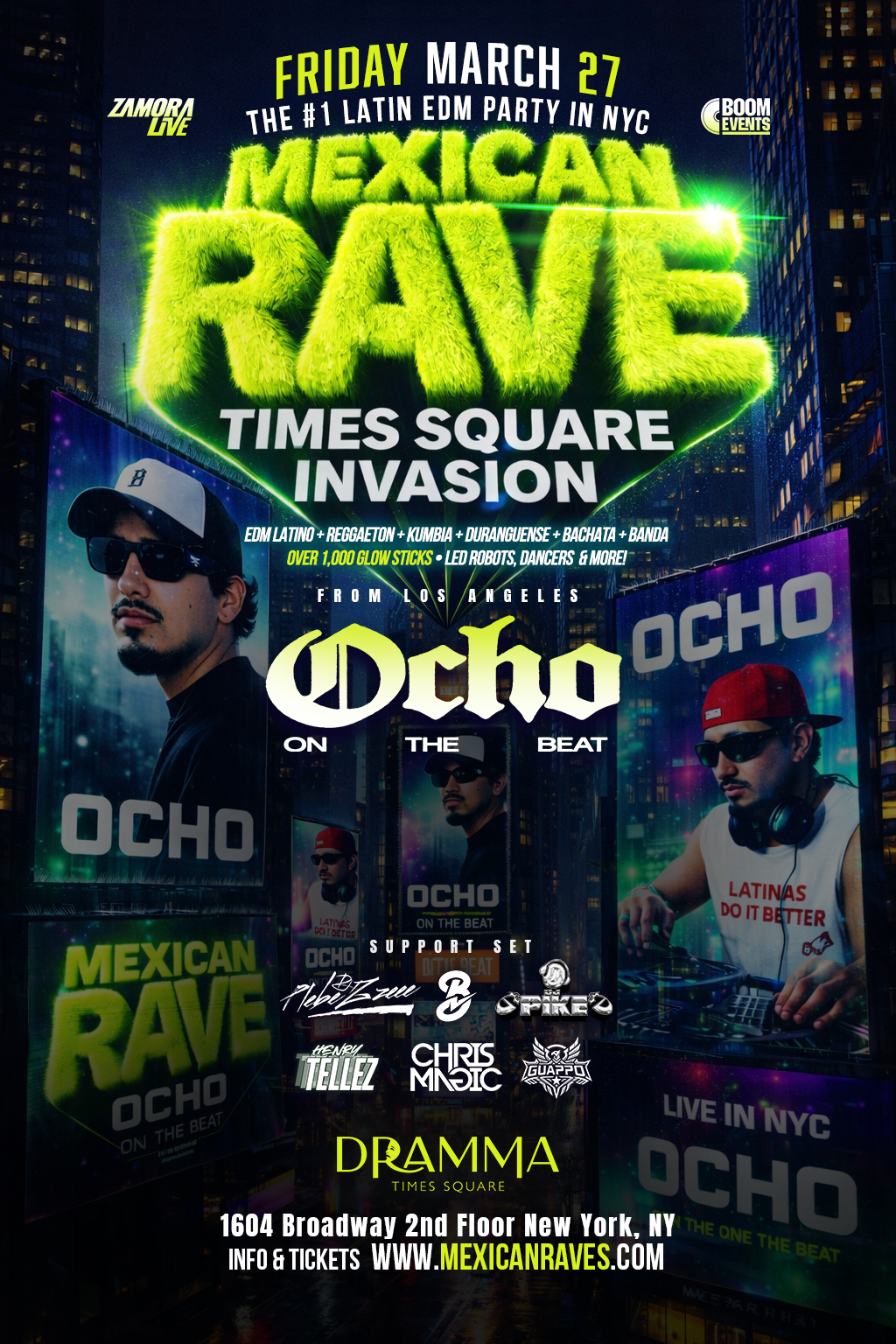 Buy tickets for Mexican rave times square edition Mexican rave times square edition