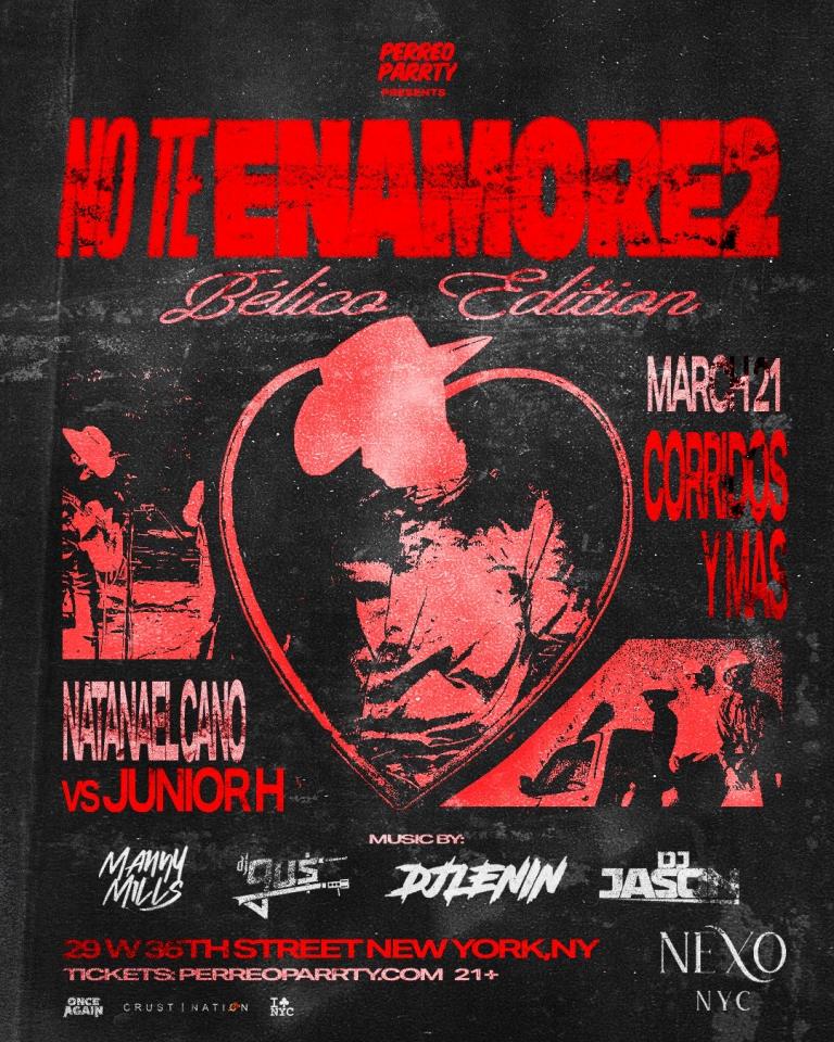 NO TE ENAMORES 2 FEST.- Belico Edition 18+