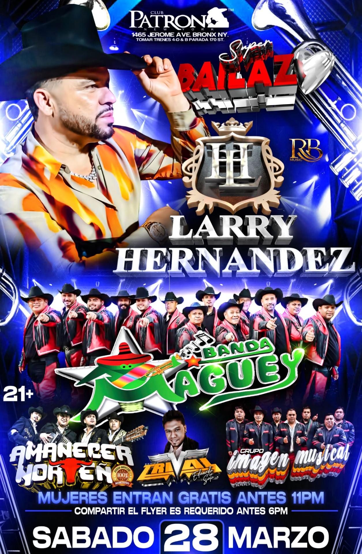 Buy tickets for LARRY HERNANDEZ LARRY HERNANDEZ