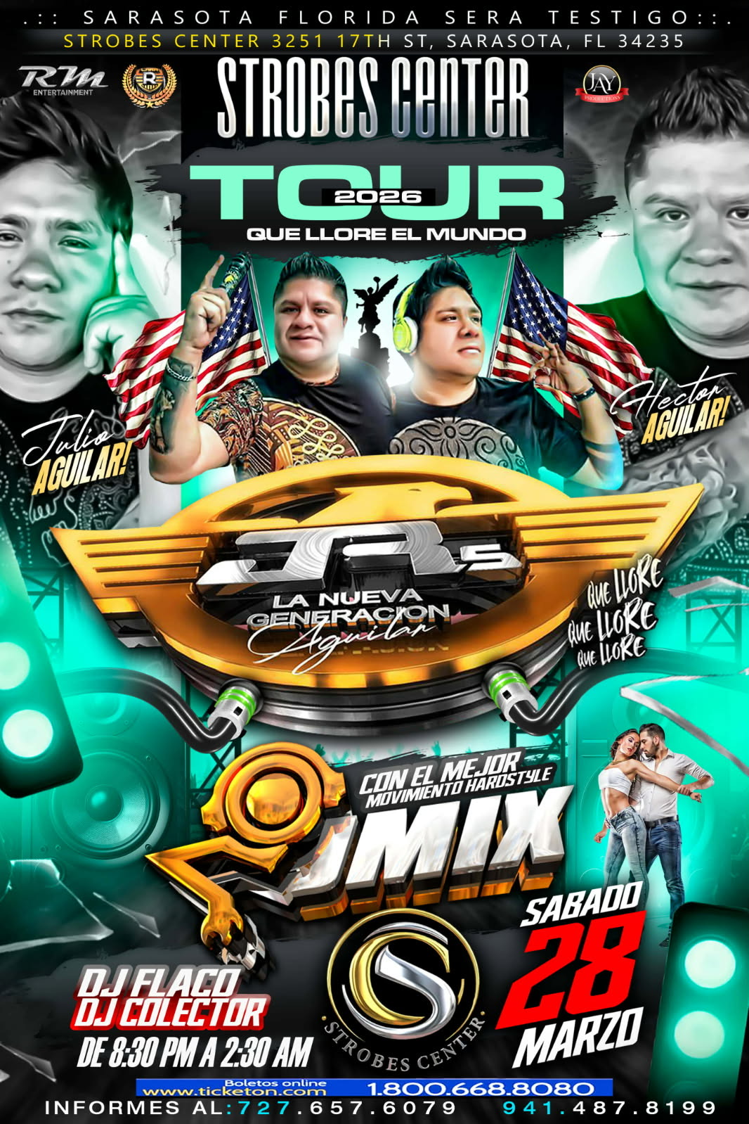 Buy tickets for JR'S LA NUEVA GENERACION AGUILAR JR'S LA NUEVA GENERACION AGUILAR