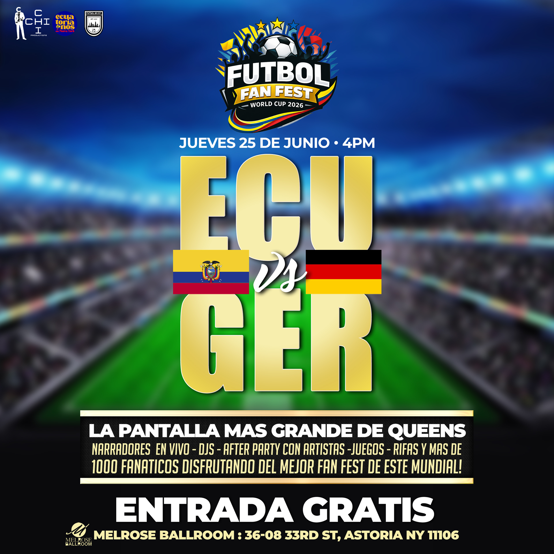 ECUADOR vs ALEMANIA