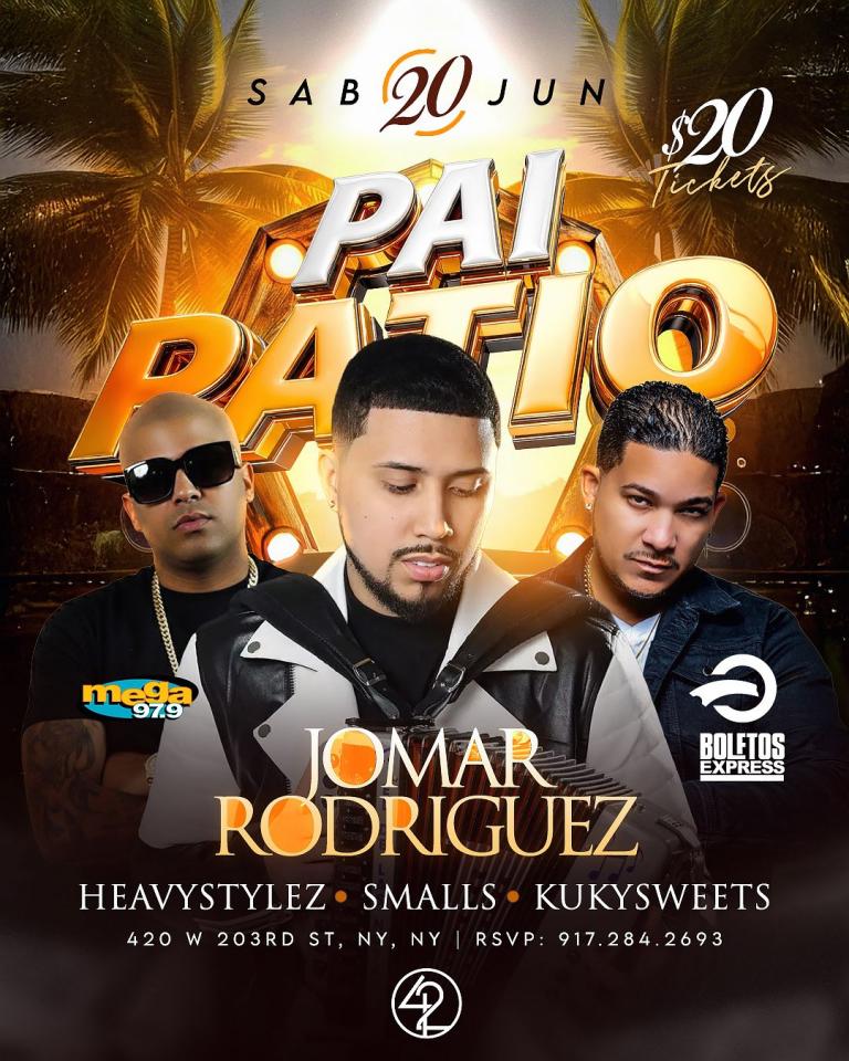 Buy tickets for PAI PATIO PAI PATIO