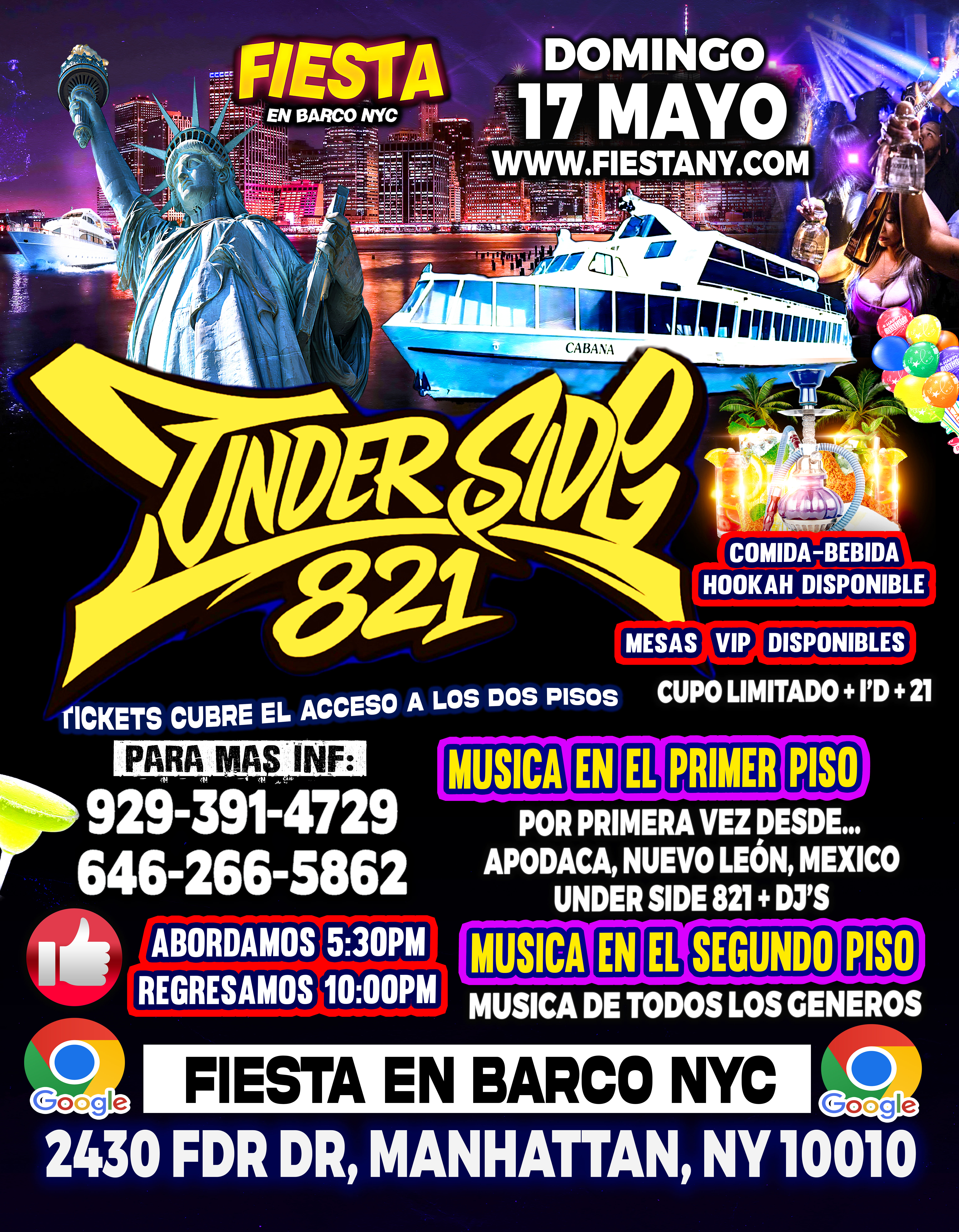 Under Side 821 + Artistas Invitados + Unica Presentacion