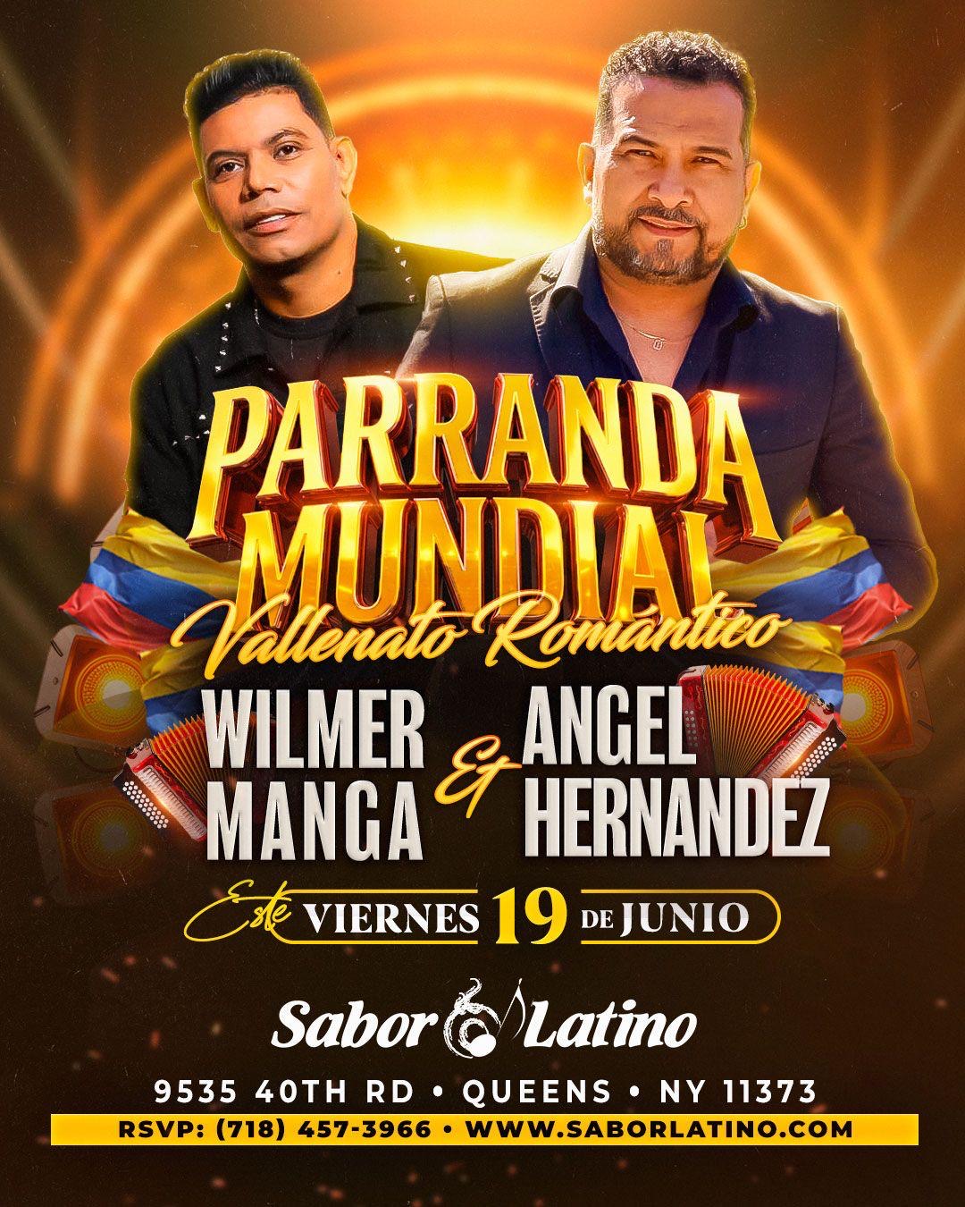 Buy tickets for WILMER MANGA & ANGEL HERNANDEZ WILMER MANGA & ANGEL HERNANDEZ