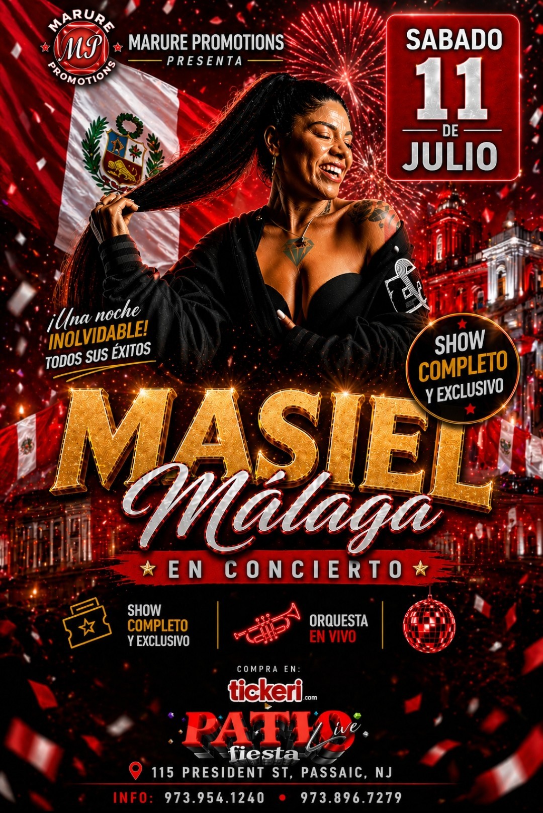 Buy tickets for MASIEL MALAGA EN CONCIERTO MASIEL MALAGA EN CONCIERTO