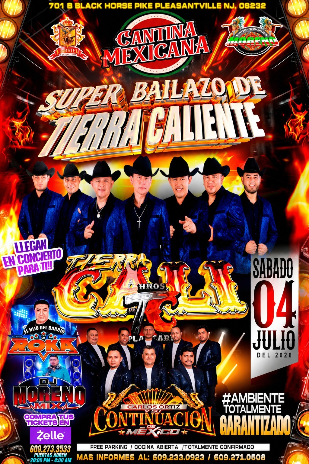 TIERRA CALI, CARLOS ORTIZ & SU CONTINUACION DE MEXICO