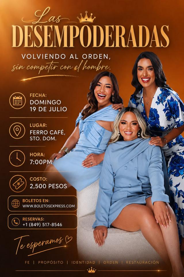 Buy tickets for LAS DESEMPODERADAS @ FERRO CAFE - SANTO DOMINGO, RD LAS DESEMPODERADAS @ FERRO CAFE - SANTO DOMINGO, RD