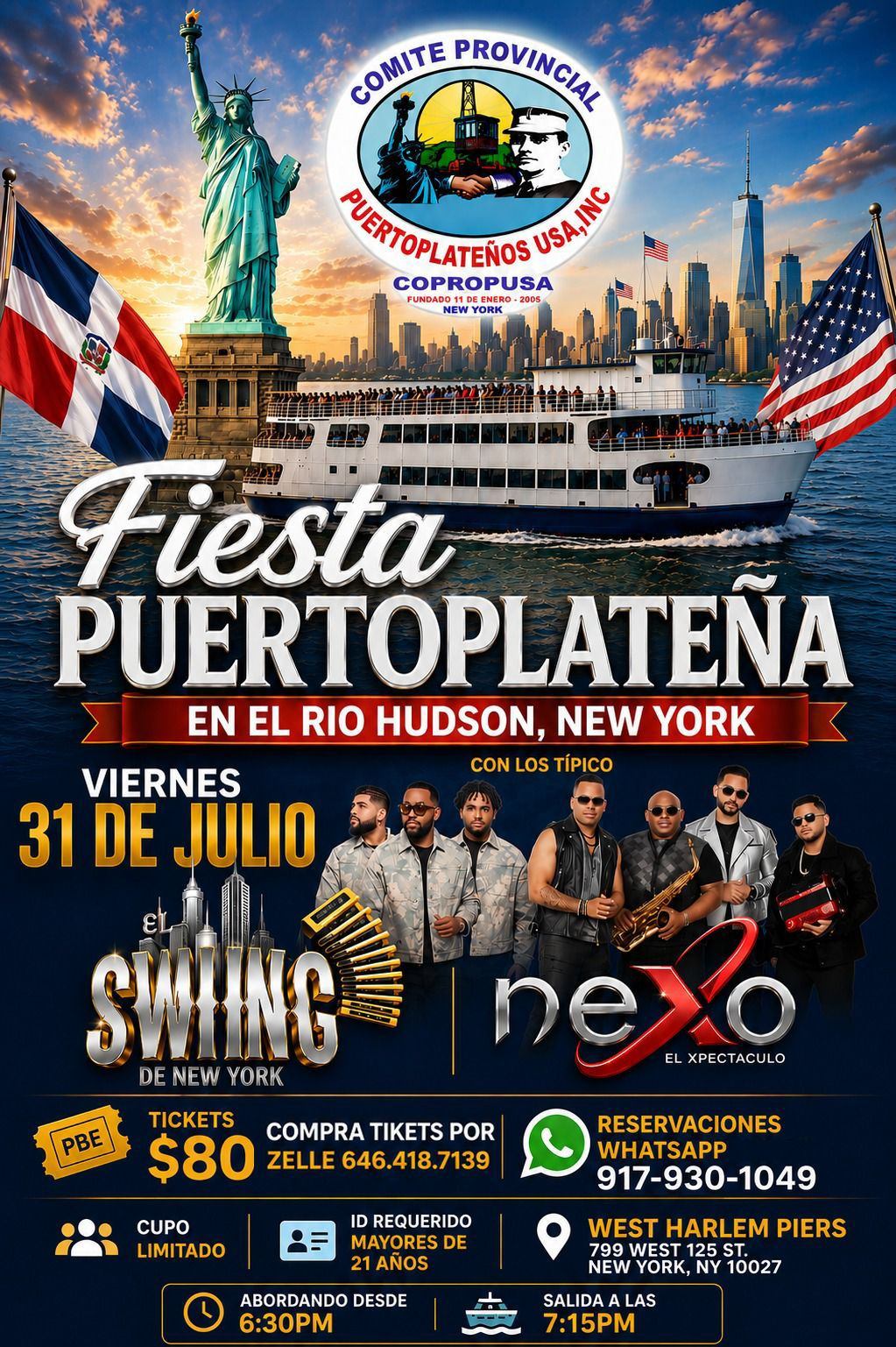 FIESTA PUERTOPLATEÑA