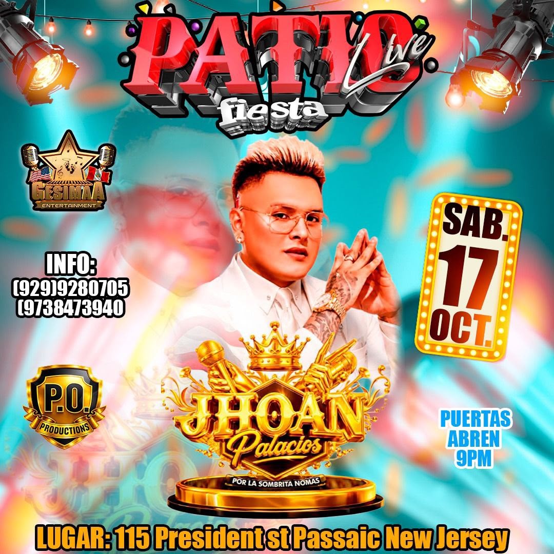 Buy tickets for JHOAN PALACIOS JHOAN PALACIOS