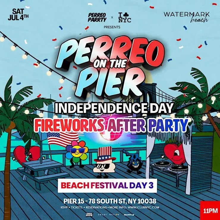 Buy tickets for The #1 July 4th Fireworks After Party in NYC at Watermark Beach The #1 July 4th Fireworks After Party in NYC at Watermark Beach