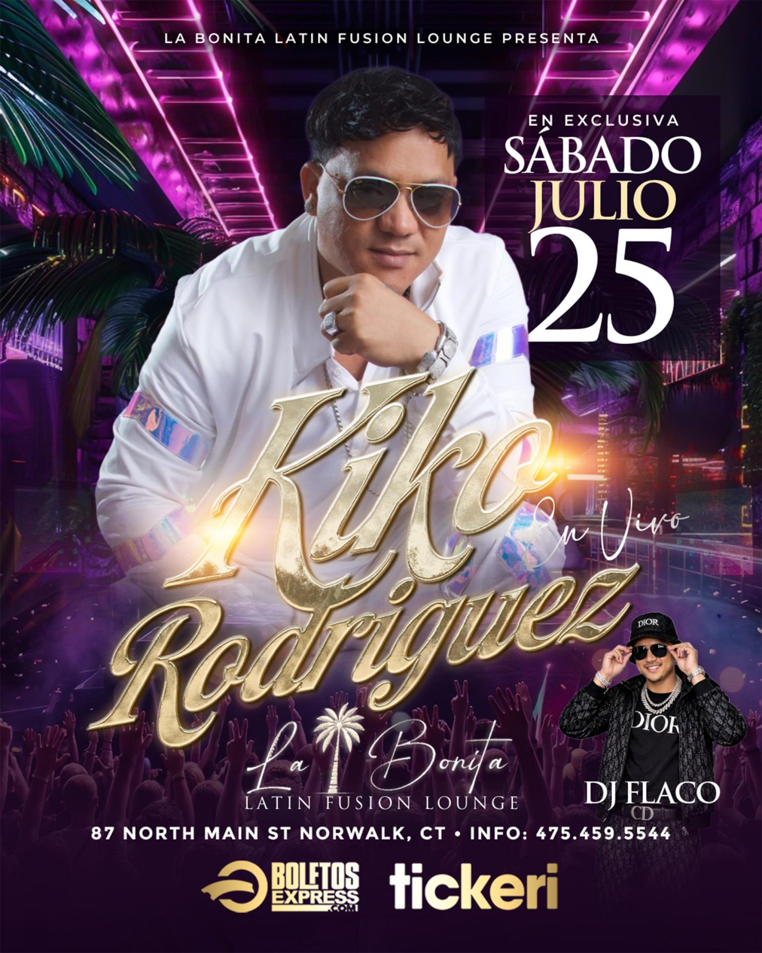 Buy tickets for Kiko Rodriguez Kiko Rodriguez