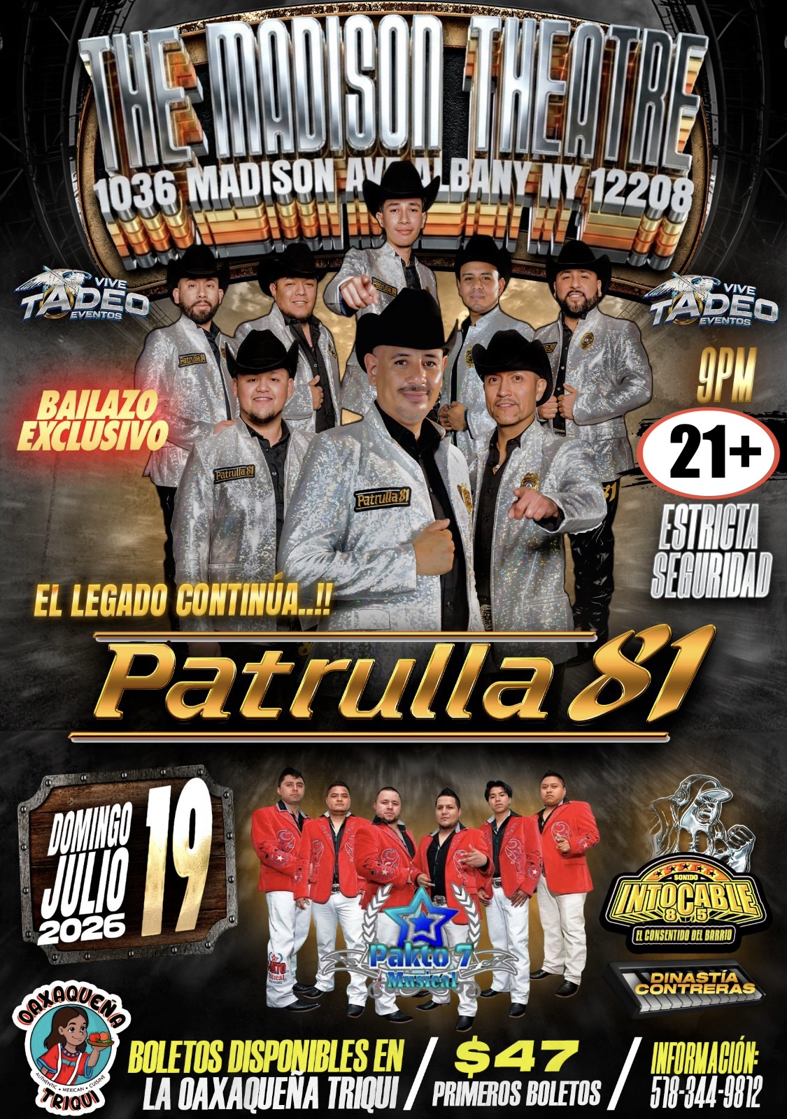 Buy tickets for BAILAZO EXCLUSIVO EN ALBANY NY BAILAZO EXCLUSIVO EN ALBANY NY