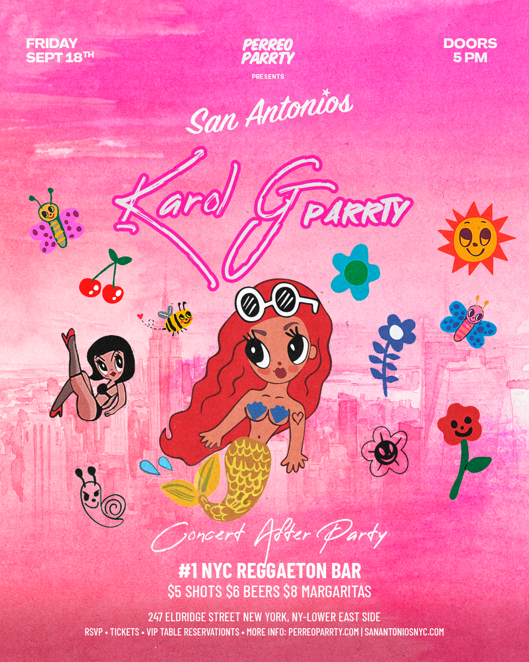 Buy tickets for KAROL G Bichota Party at San Antonios Cocktail Reggaeton Bar NYC KAROL G Bichota Party at San Antonios Cocktail Reggaeton Bar NYC
