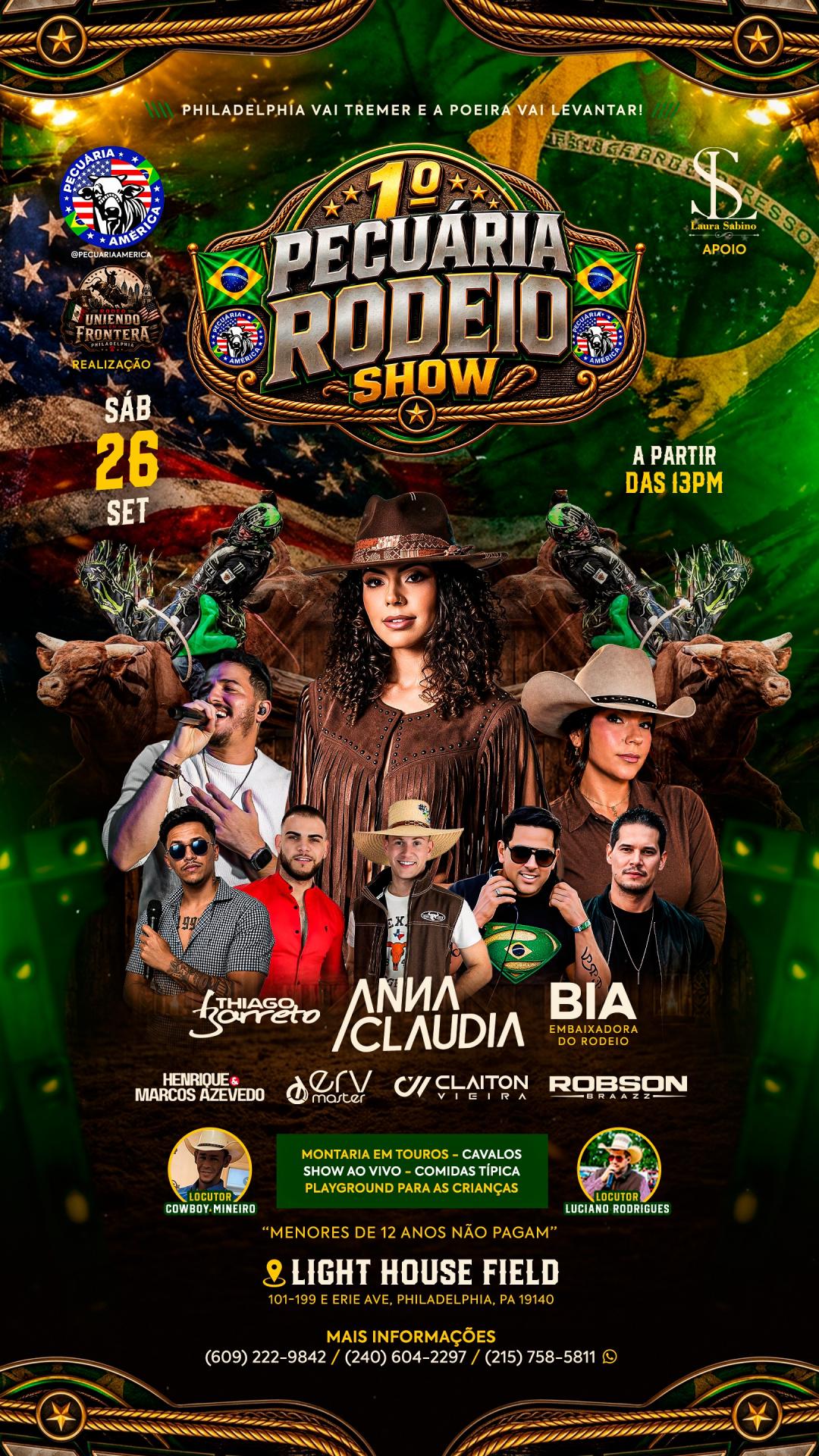 🐂🔥 1° PECUÁRIA BRAZILIAN RODEIO 🔥🐎