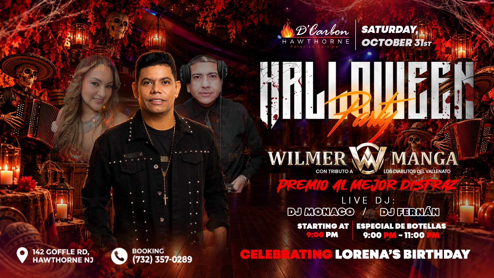 Buy tickets for HALLOWEEN PARTY - WILMER MANGA HALLOWEEN PARTY - WILMER MANGA