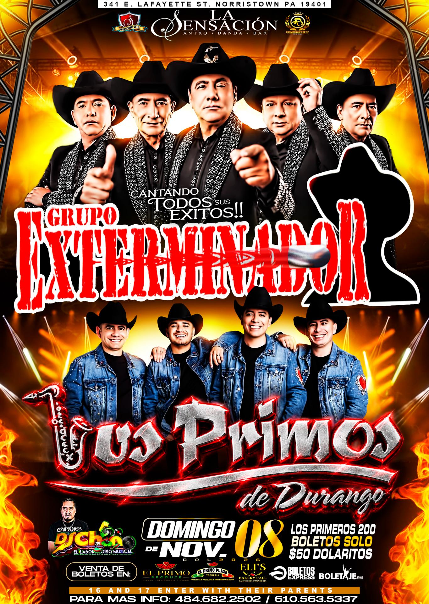 GRUPO EXTERMINADOR | LOS PRIMOS DE DURANGO