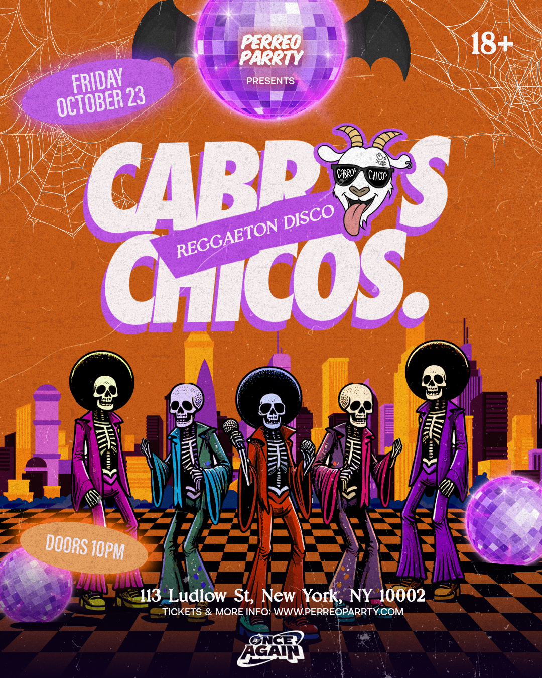 Buy tickets for Reggaeton Disco - Latin Perreo Halloween Parrty (18+) Reggaeton Disco - Latin Perreo Halloween Parrty (18+)