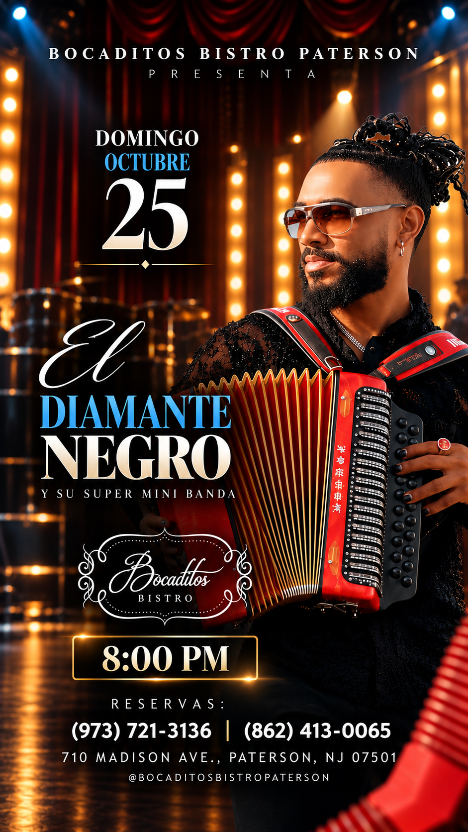 EL DIAMANTE NEGRO & SU SUPER MINI BANDA